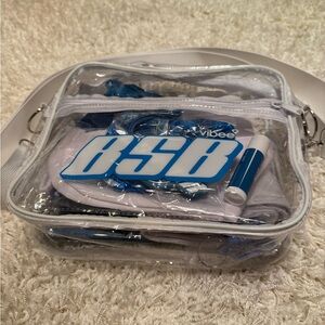 Backstreet Boys VIP Clear Crossbody Bag with free gifts
